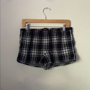 Madewell Plaid PJ Short